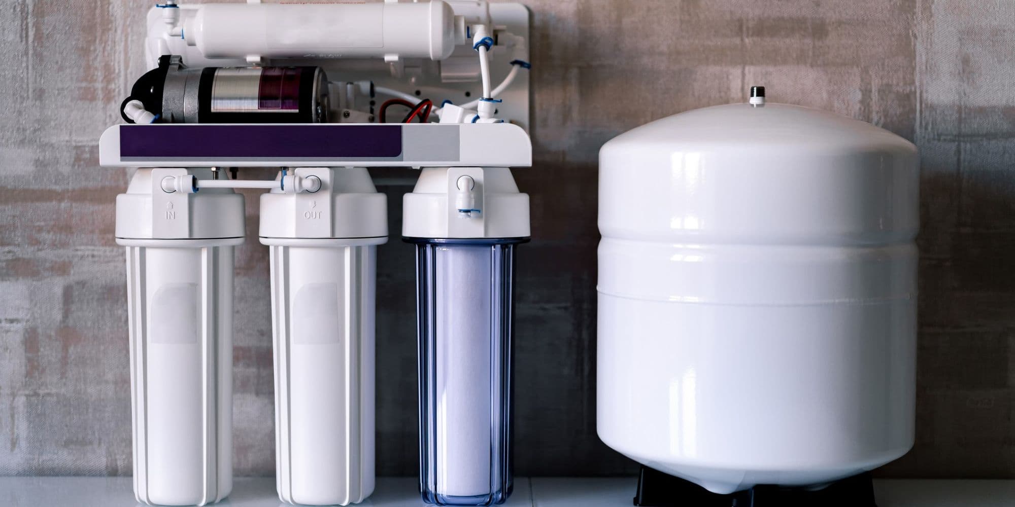 Water filtration system.